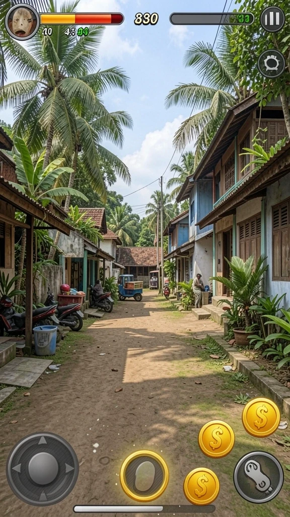 asd123 - Grafis yang vivid dan penuh warna di setiap level.