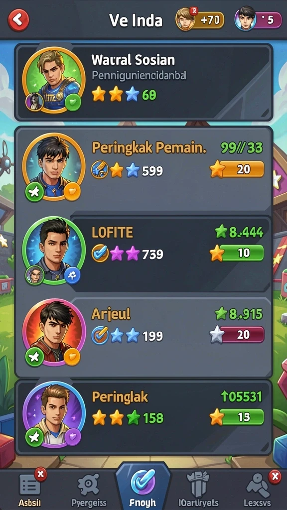 kijangwin - Tampilan grafis yang menawan dan warna cerah.