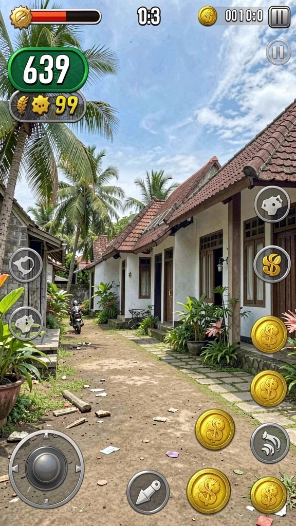 neko4d - Screenshot menampilkan karakter kucing yang lucu dan menggemaskan.