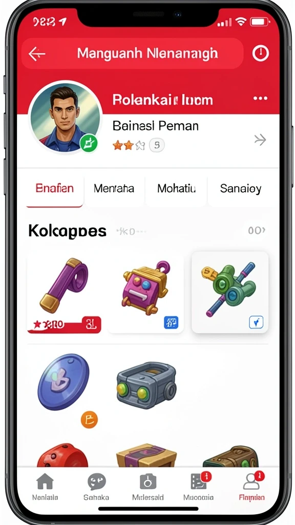 spingold - Antarmuka pengguna yang sederhana dan ramah pengguna.