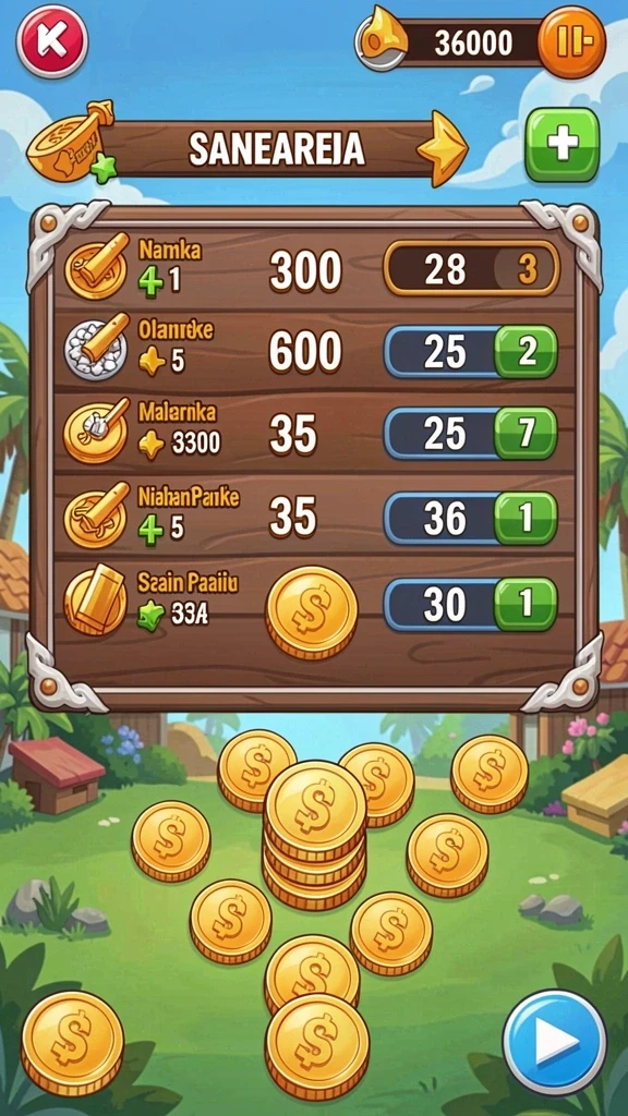 tentoto - Screenshot TENTOTO menunjukkan suasana level yang menawan.